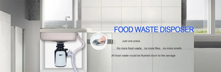 Household Kitchen Sink Garbage Disposal Food Waste Disposal Processor 1HP