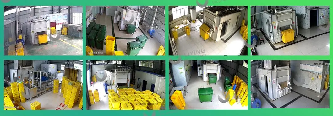 Medical Waste Disposal with Microwave Disinfection Unit 3